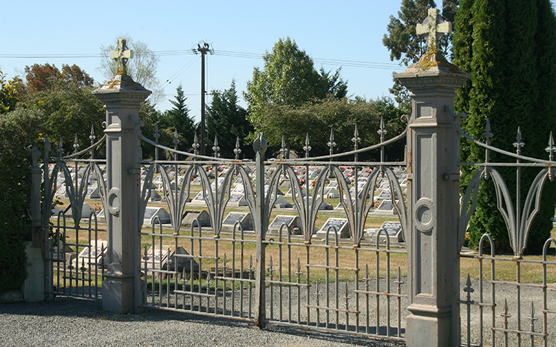 Gates of Waimate Cemetery